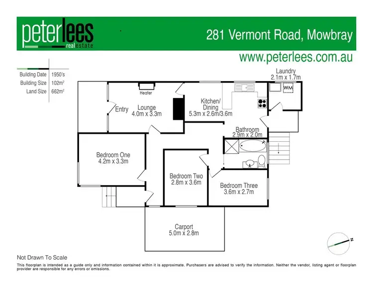 Floorplan of Homely house listing, 281 Vermont Road, Mowbray TAS 7248