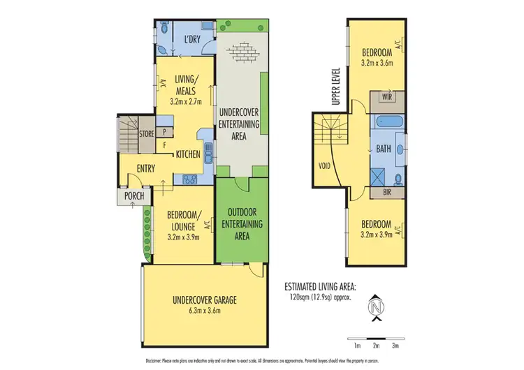 Floorplan of Homely townhouse listing, 2/31 Harold Street, Glenroy VIC 3046