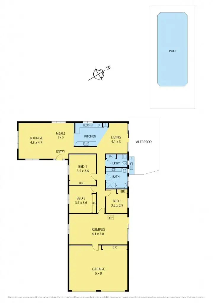 Floorplan of Homely house listing, 25 Aquarius Avenue, Torquay VIC 3228