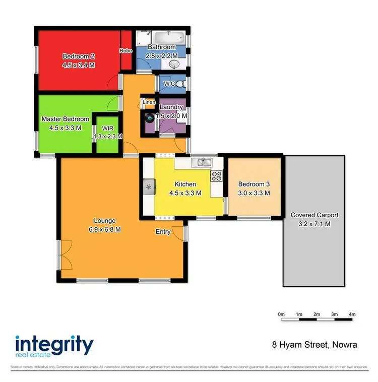 Floorplan of Homely house listing, 8 Hyam Street, Nowra NSW 2541
