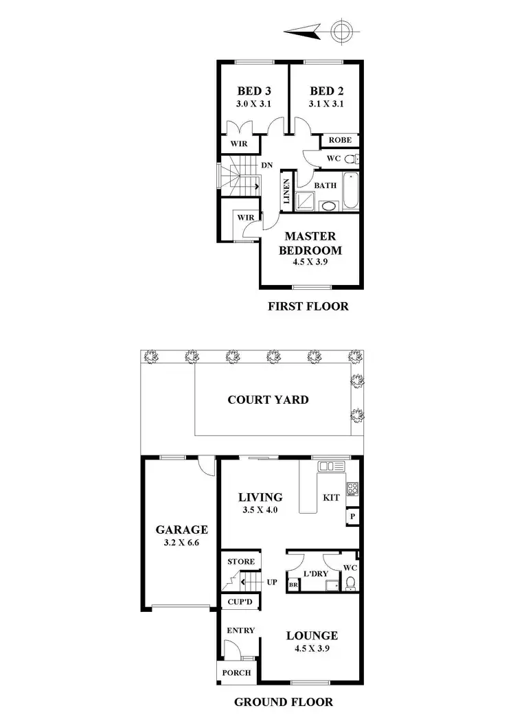 Floorplan of Homely villa listing, 66 Village Avenue, Taylors Lakes VIC 3038