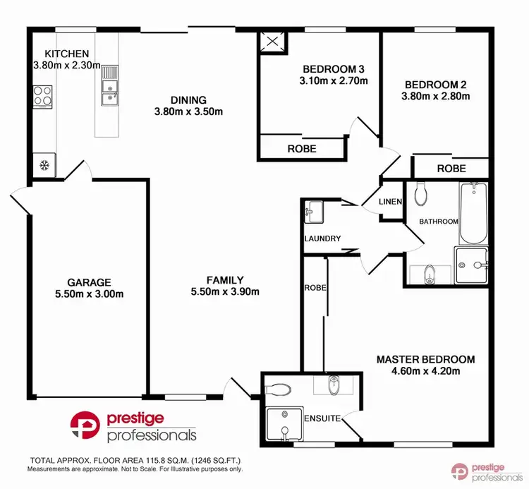 Floorplan of Homely townhouse listing, 1/7 Hamlin Circuit, Holsworthy NSW 2173
