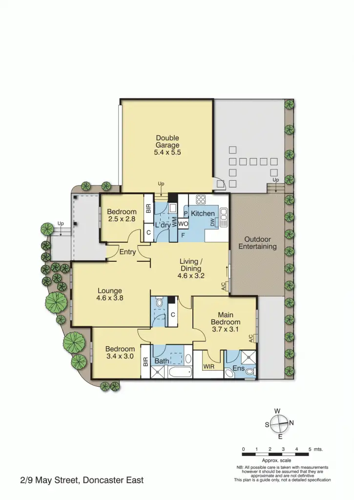 Floorplan of Homely unit listing, 2/9 May Street, Doncaster East VIC 3109