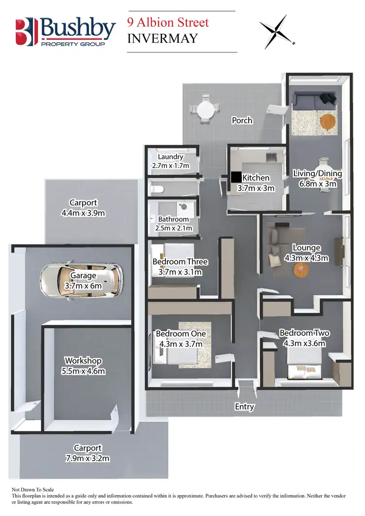 Floorplan of Homely house listing, 9 Albion Street, Invermay TAS 7248