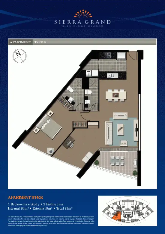Floorplan of Homely apartment listing, Address available on request