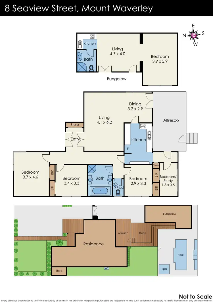 Floorplan of Homely house listing, 8 Seaview Street, Mount Waverley VIC 3149