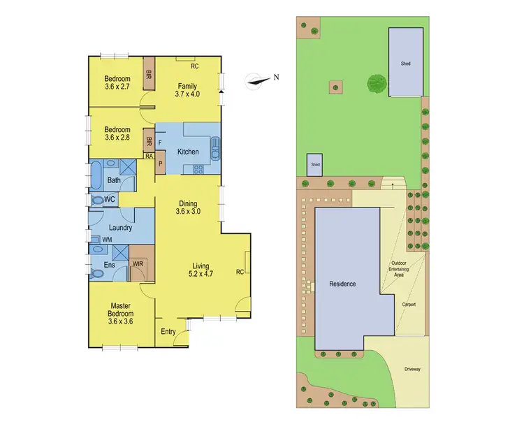Floorplan of Homely house listing, 6 Donald Street, Belmont VIC 3216