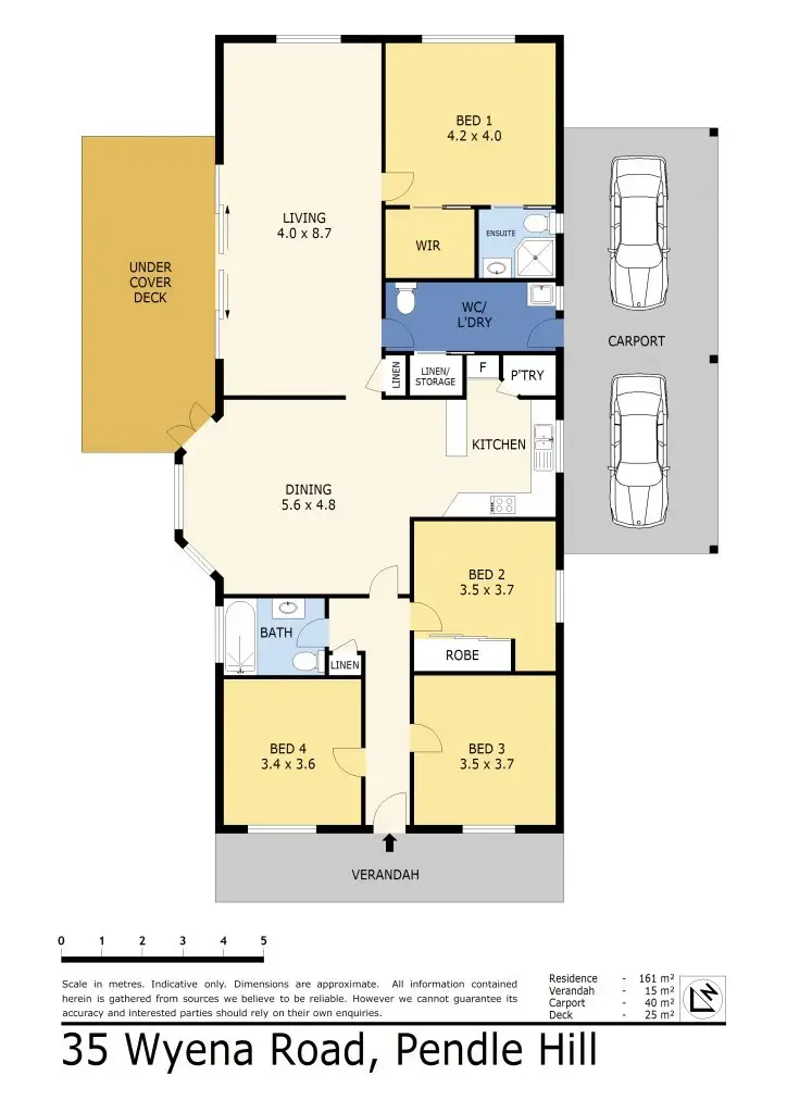 Floorplan of Homely house listing, 35 Wyena Rd, Pendle Hill NSW 2145