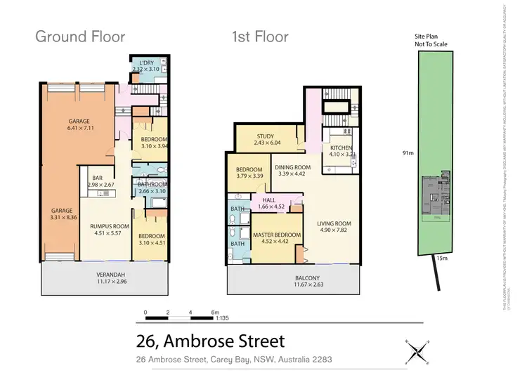 Floorplan of Homely house listing, 24-26 Ambrose Street, Carey Bay NSW 2283