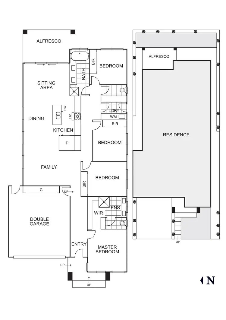 Floorplan of Homely house listing, 19 Bonang Drive, Doreen VIC 3754