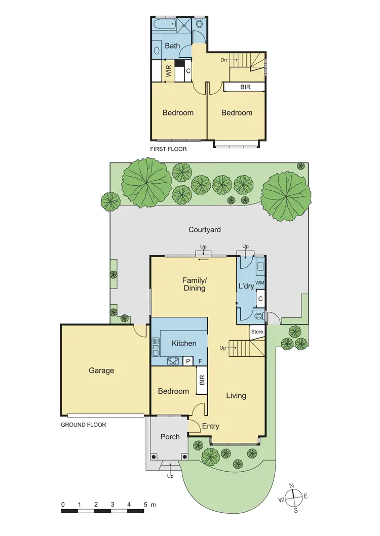 Floorplan of Homely townhouse listing, 4/35 York Street, Eltham VIC 3095