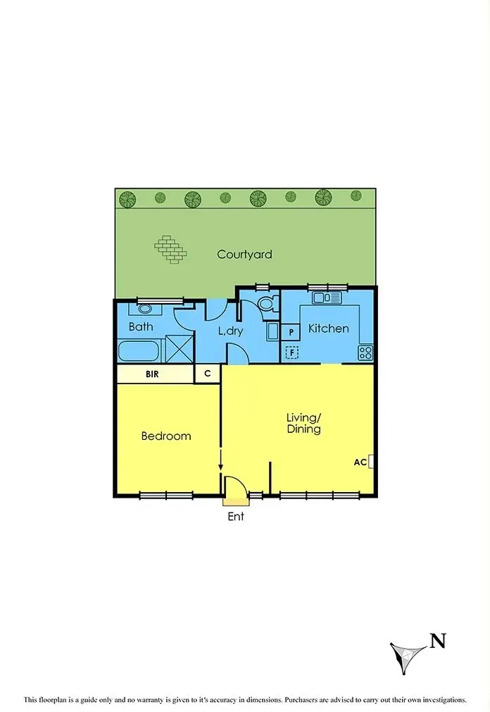 Floorplan of Homely unit listing, 8/15 Florence Street, Mentone VIC 3194