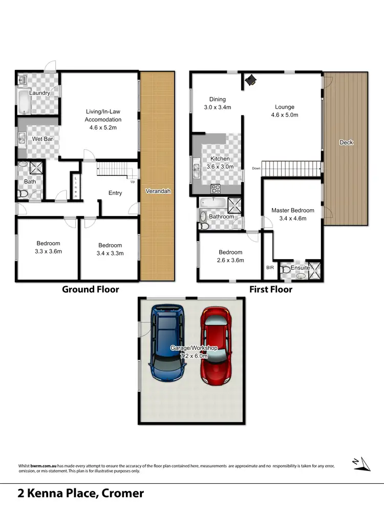 Floorplan of Homely house listing, 2 Kenna Place, Cromer NSW 2099