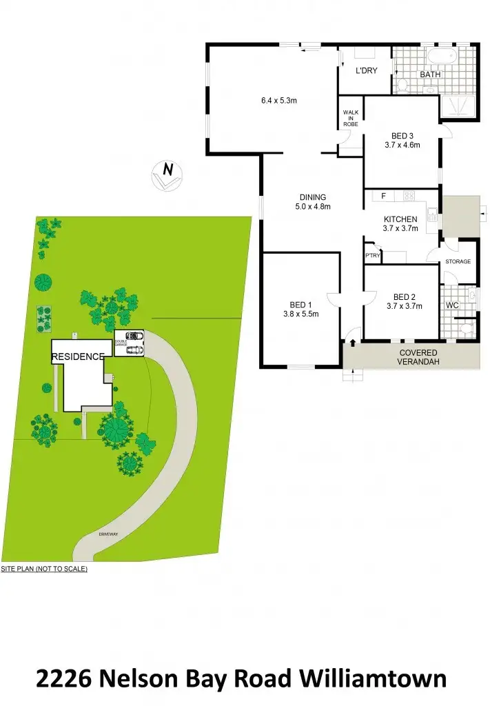 Floorplan of Homely house listing, 2226 Nelson Bay Road, Williamtown NSW 2318
