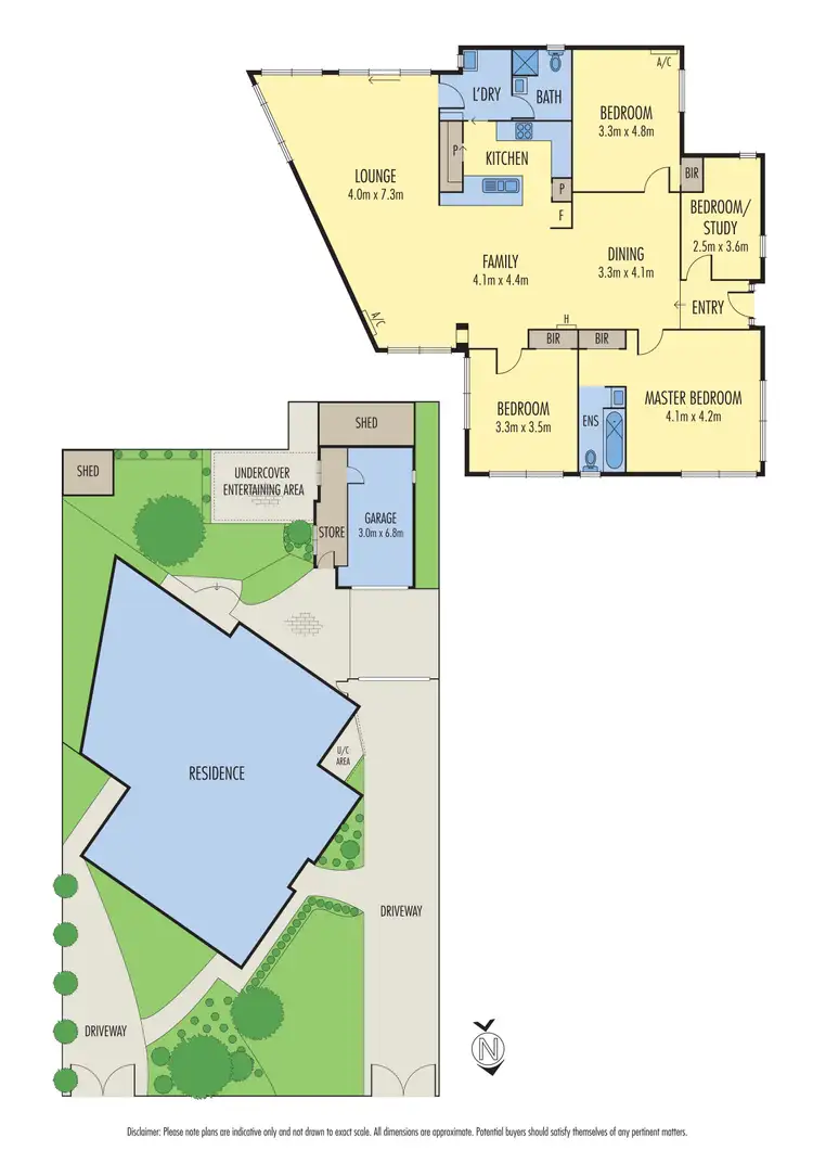 Floorplan of Homely house listing, 24 McCulloch Avenue, Seaford VIC 3198