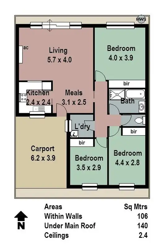 Floorplan of Homely house listing, 28A Bridge Street, Balhannah SA 5242
