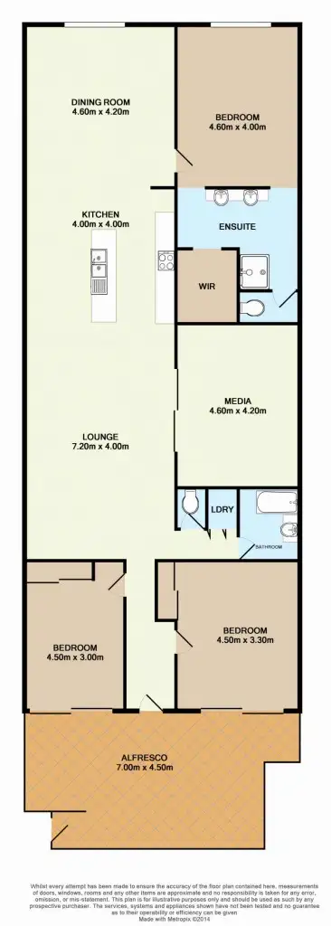 Floorplan of Homely apartment listing, 213/50 Macquarie Street, Teneriffe QLD 4005