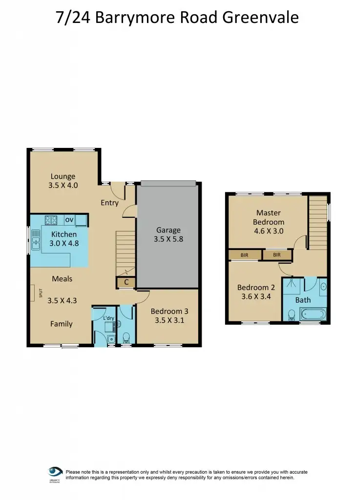 Floorplan of Homely unit listing, 7/24 Barrymore Road, Greenvale VIC 3059
