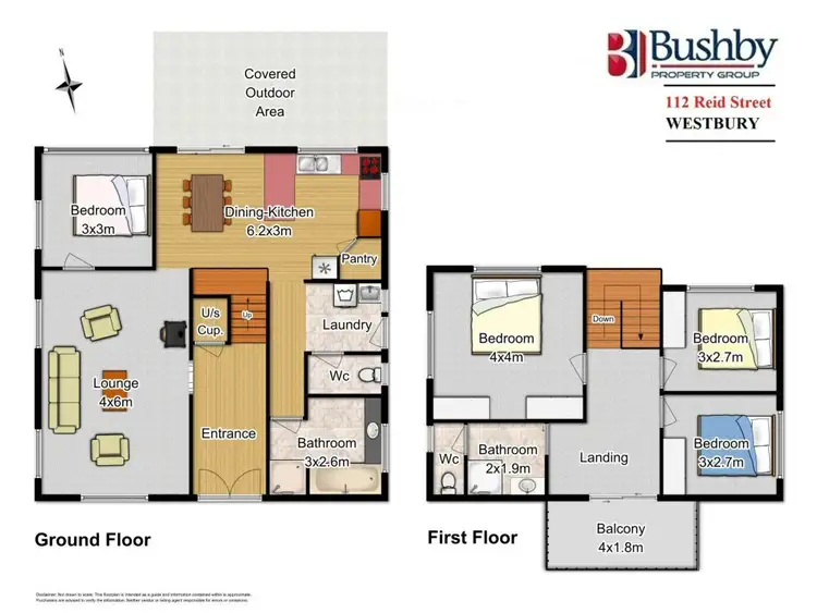 Floorplan of Homely house listing, 112 Reid Street, Westbury TAS 7303