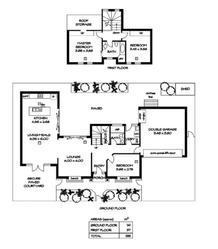 Floorplan of Homely house listing, 2A Ellis Street, Magill SA 5072