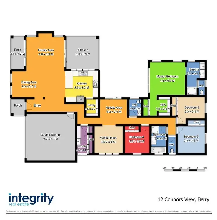 Floorplan of Homely house listing, 12 Connors View, Berry NSW 2535