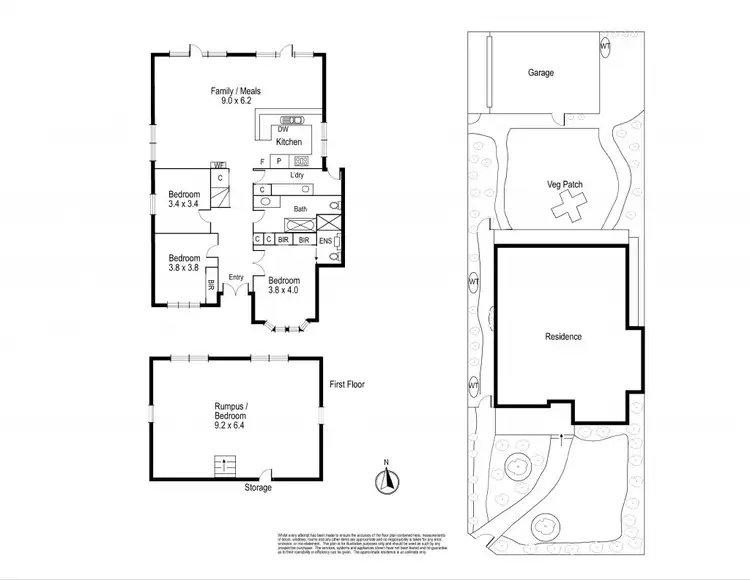 Floorplan of Homely house listing, 192 Miller Street, Preston VIC 3072