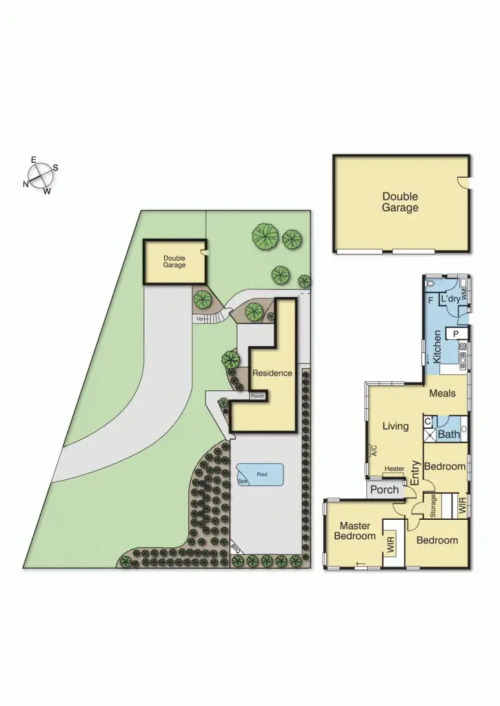 Floorplan of Homely house listing, 348 Main Road, Lower Plenty VIC 3093