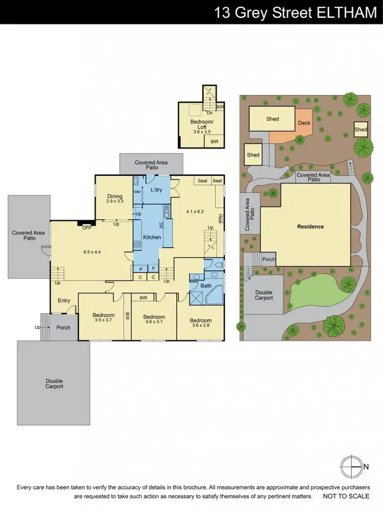 Floorplan of Homely house listing, 13 Grey Street, Eltham VIC 3095