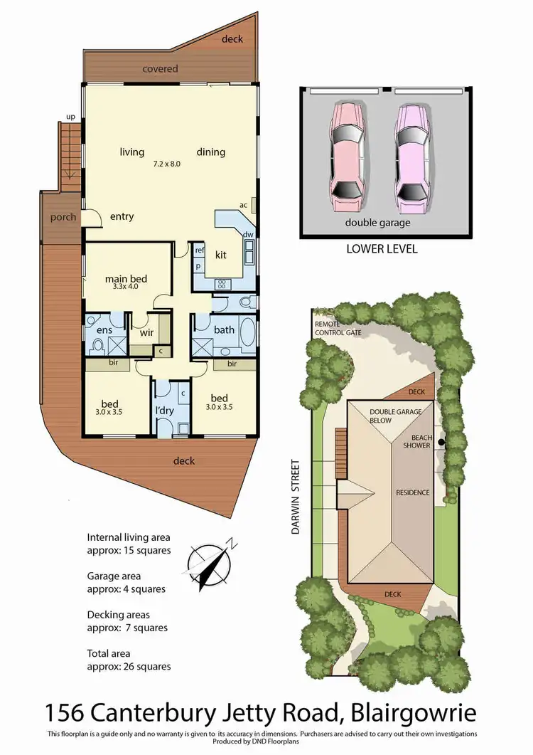 Floorplan of Homely house listing, 156 Canterbury Jetty Road, Blairgowrie VIC 3942