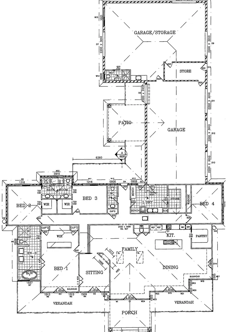 Floorplan of Homely house listing, 31 Kunzea Place, Springvale NSW 2650