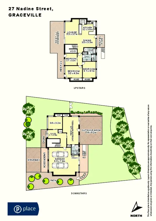 Floorplan of Homely house listing, 27 Nadine Street, Graceville QLD 4075