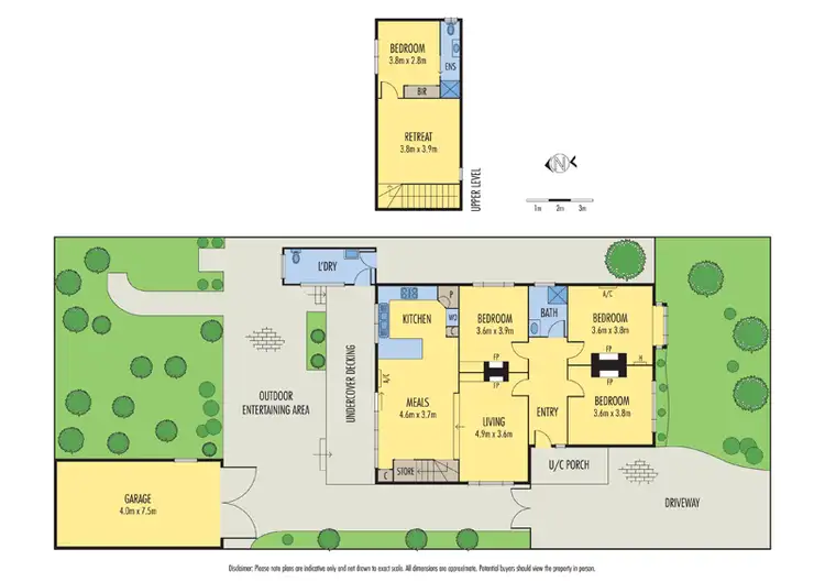 Floorplan of Homely house listing, 153 The Avenue, Coburg VIC 3058
