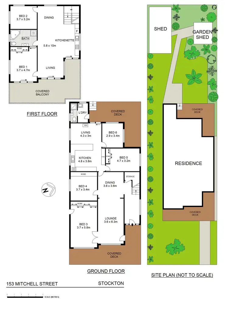 Floorplan of Homely house listing, 153 Mitchell Street, Stockton NSW 2295