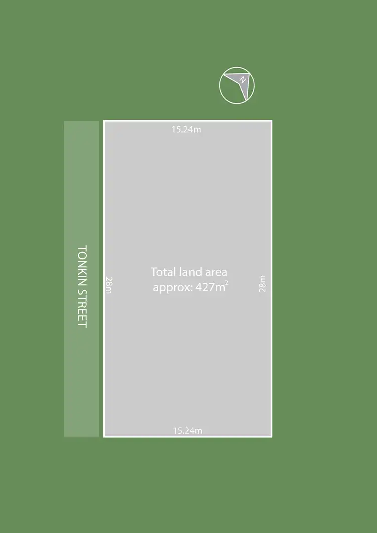 Floorplan of Homely land listing, 3 Tonkin Street, Safety Beach VIC 3936