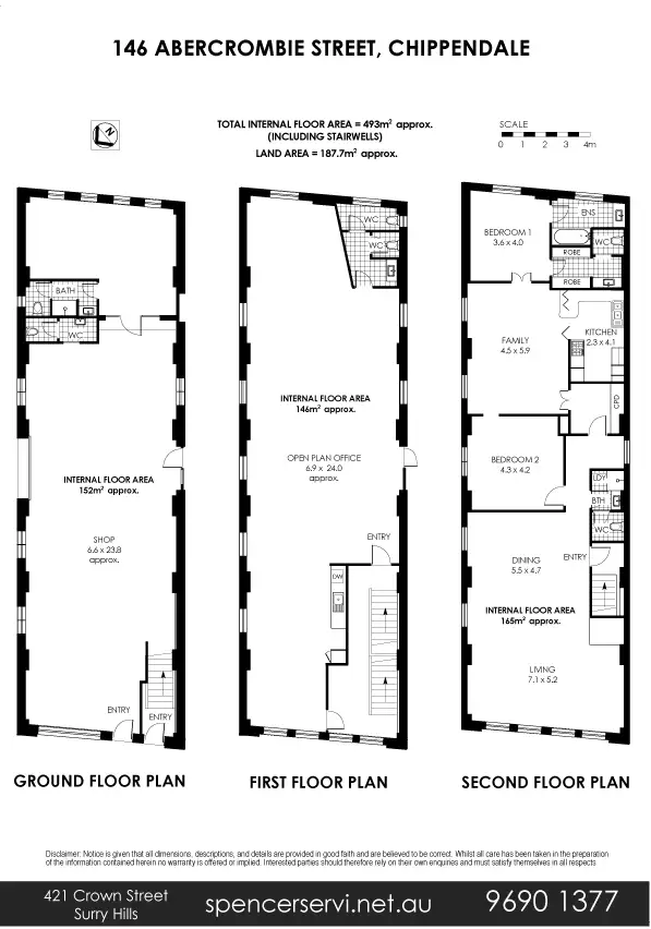 Floorplan of Homely house listing, 146 & 148 Abercrombie Street, Chippendale NSW 2008