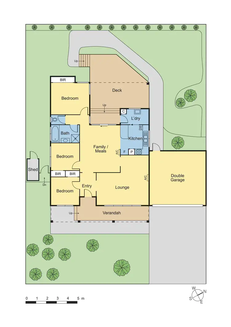 Floorplan of Homely unit listing, 15/1324 Main Road, Eltham VIC 3095