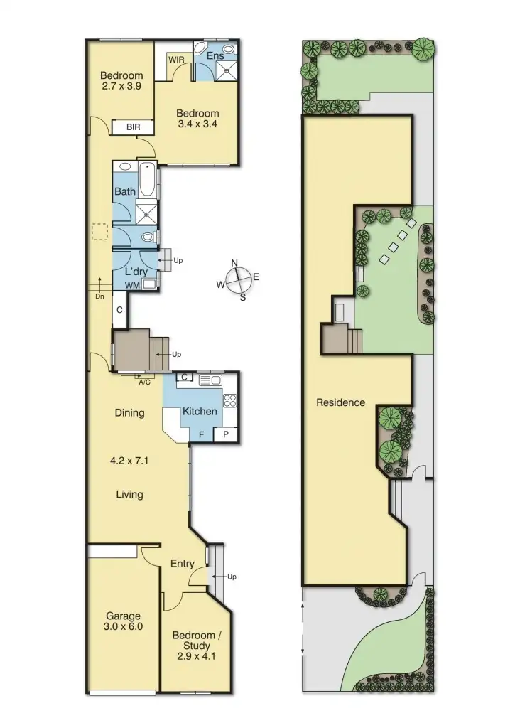 Floorplan of Homely unit listing, 3A Vicki Street, Blackburn South VIC 3130