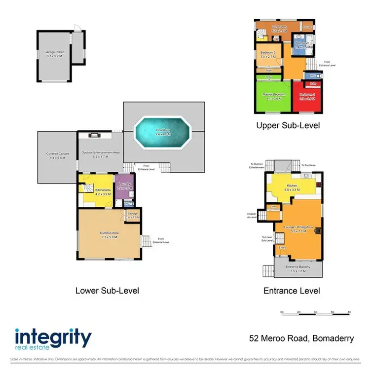 Floorplan of Homely house listing, 52 Meroo Road, Bomaderry NSW 2541