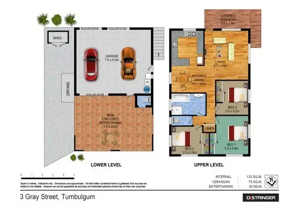 Floorplan of Homely house listing, 3 Gray Street, Tumbulgum NSW 2490