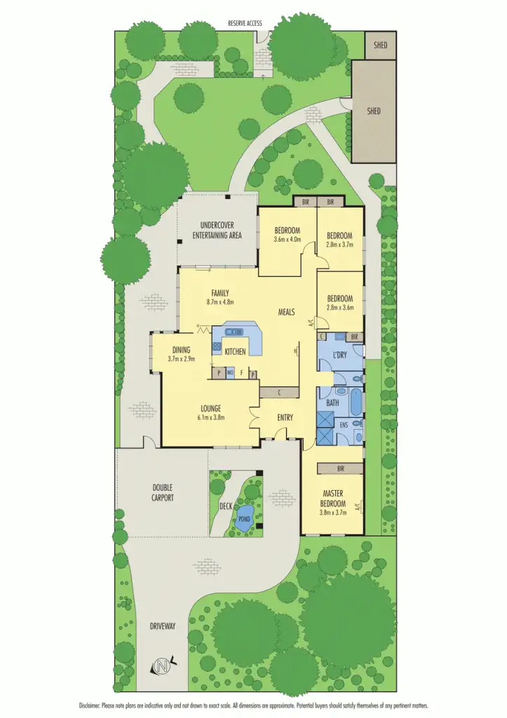 Floorplan of Homely house listing, 49 Turana Street, Doncaster VIC 3108