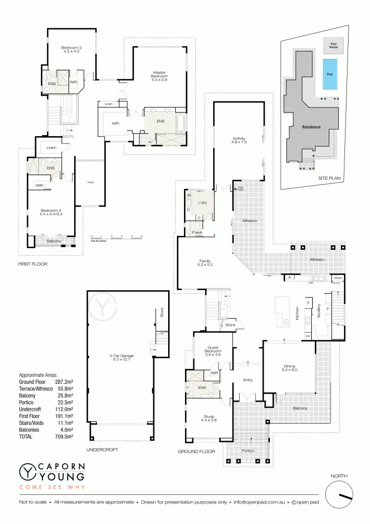 Floorplan of Homely house listing, 76 Branksome Gardens, City Beach WA 6015
