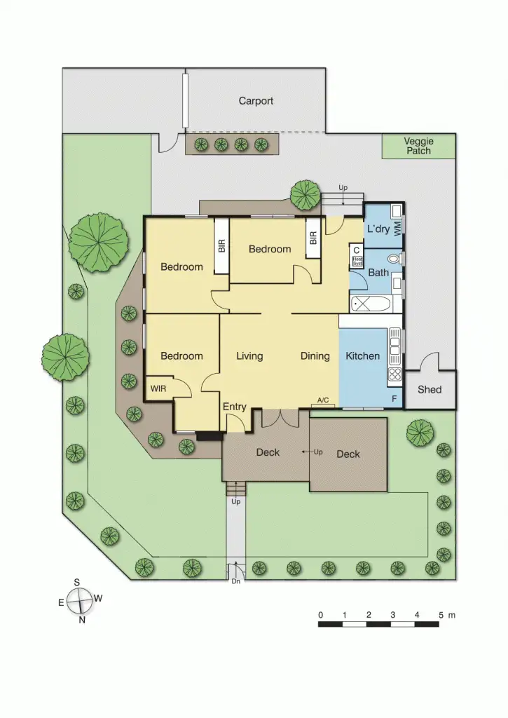 Floorplan of Homely house listing, 15 Dougharty Road, Heidelberg Heights VIC 3081