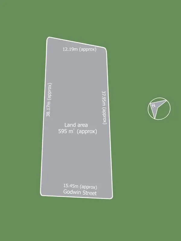 Floorplan of Homely land listing, 6 Godwin Street, Blairgowrie VIC 3942