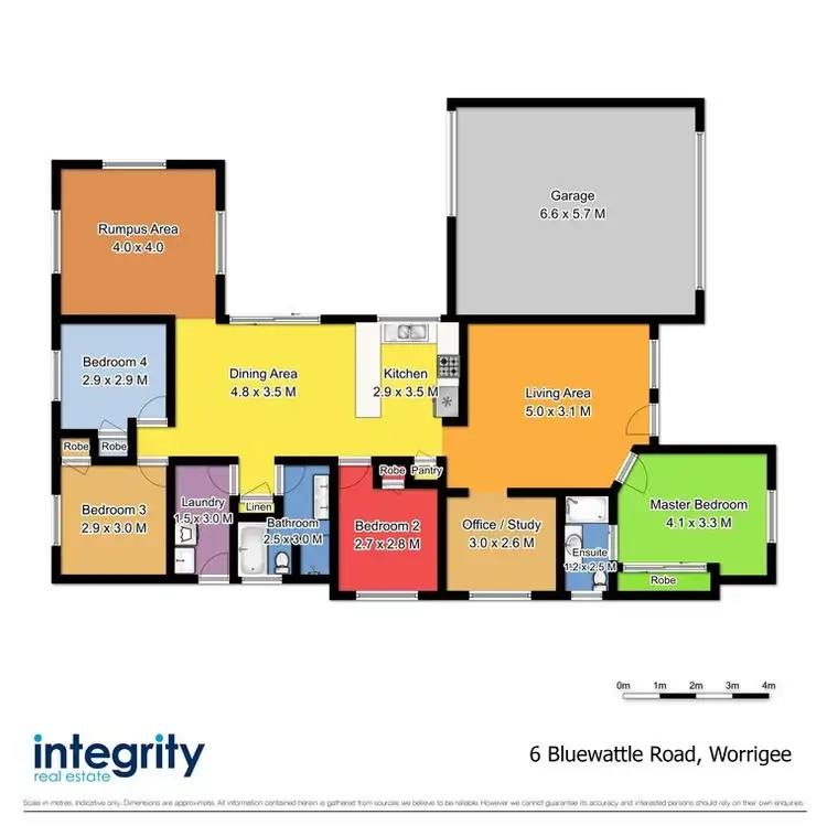 Floorplan of Homely house listing, 6 Bluewattle Road, Worrigee NSW 2540
