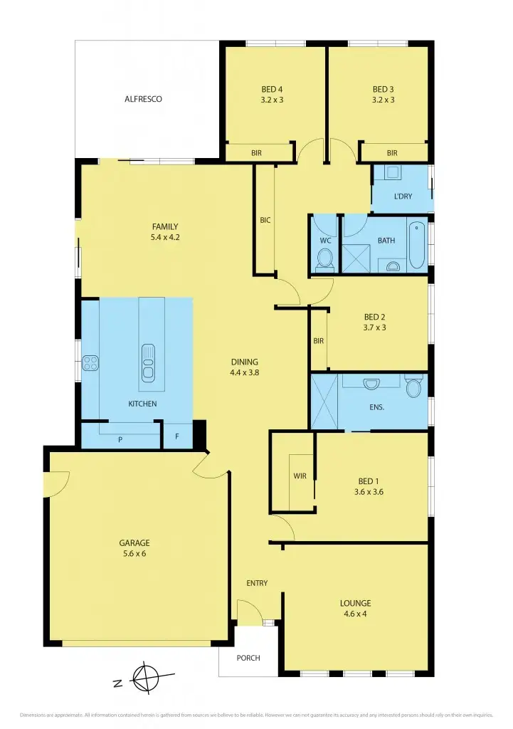 Floorplan of Homely house listing, 6 Swallowtail Drive, Torquay VIC 3228
