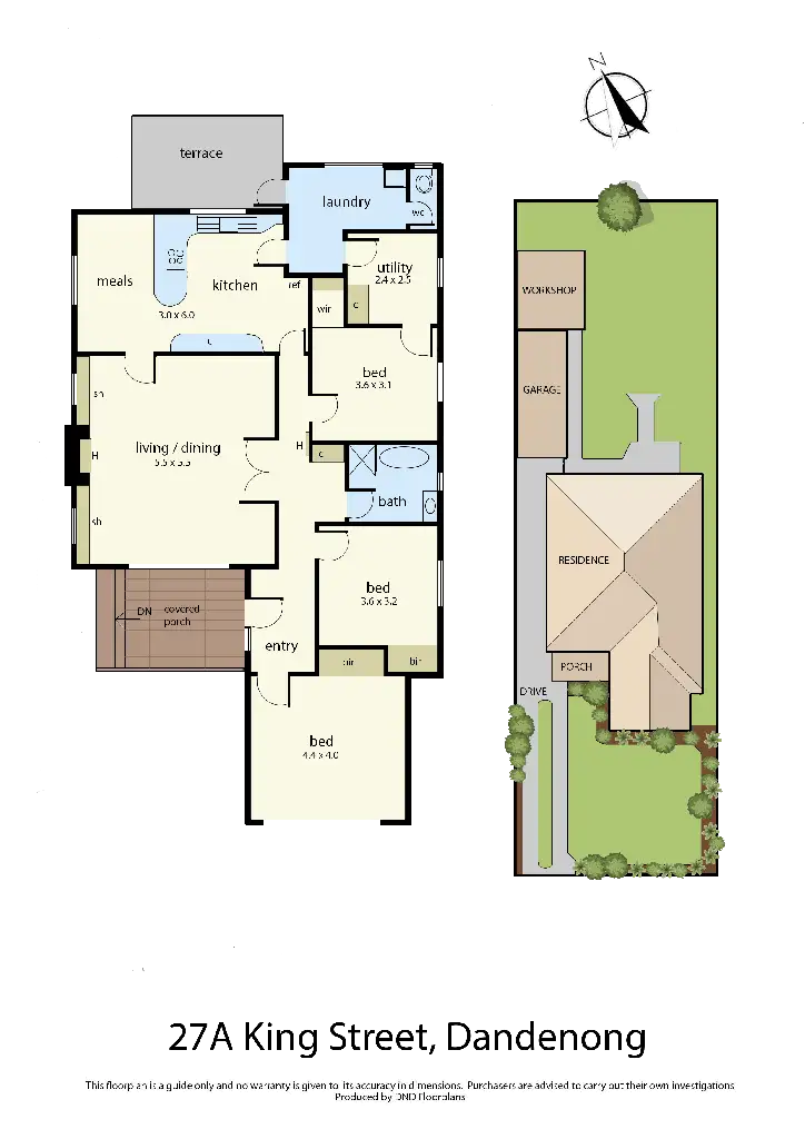 Floorplan of Homely house listing, 27A King Street, Dandenong VIC 3175