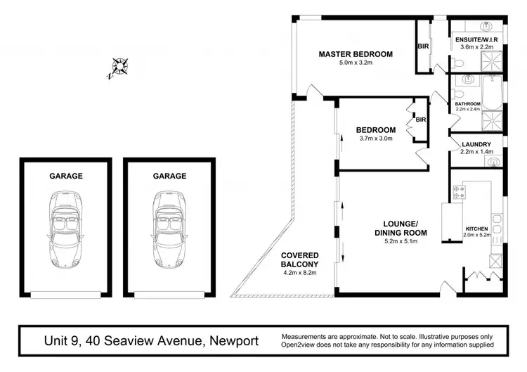 Floorplan of Homely apartment listing, 9/40 Seaview Avenue, Newport NSW 2106