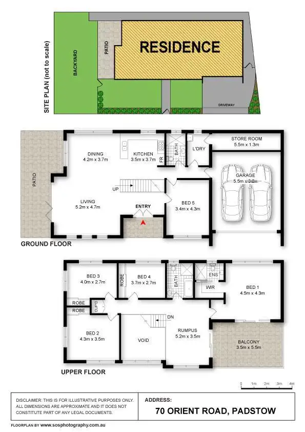 Floorplan of Homely house listing, 70 Orient Road, Padstow NSW 2211