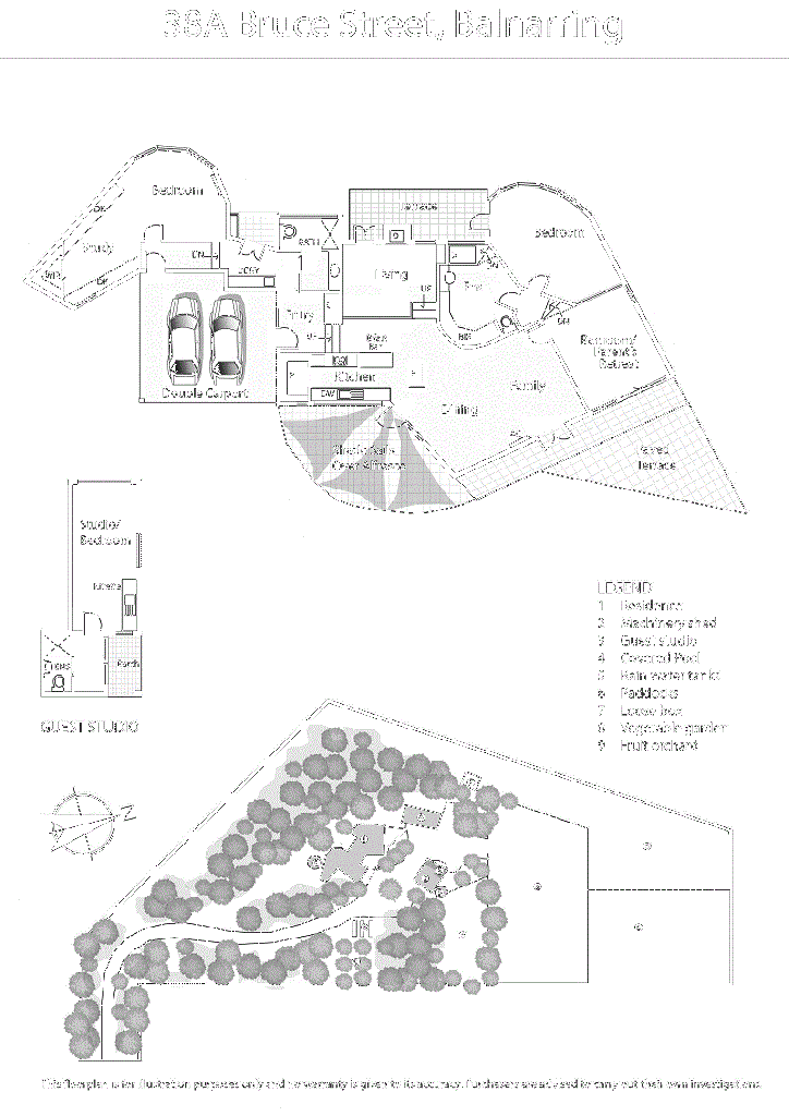 Floorplan of Homely house listing, 38a Bruce Street, Balnarring VIC 3926