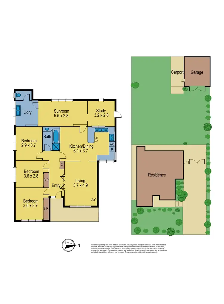 Floorplan of Homely house listing, 20 Olympic Street, Bundoora VIC 3083